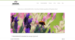 Desktop Screenshot of maiaorganic.com