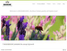 Tablet Screenshot of maiaorganic.com